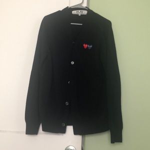 Comme des Garçon PLAY cardigan
